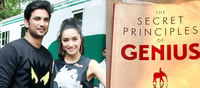 Sushanth singh gifted a book to shraddha kapoor